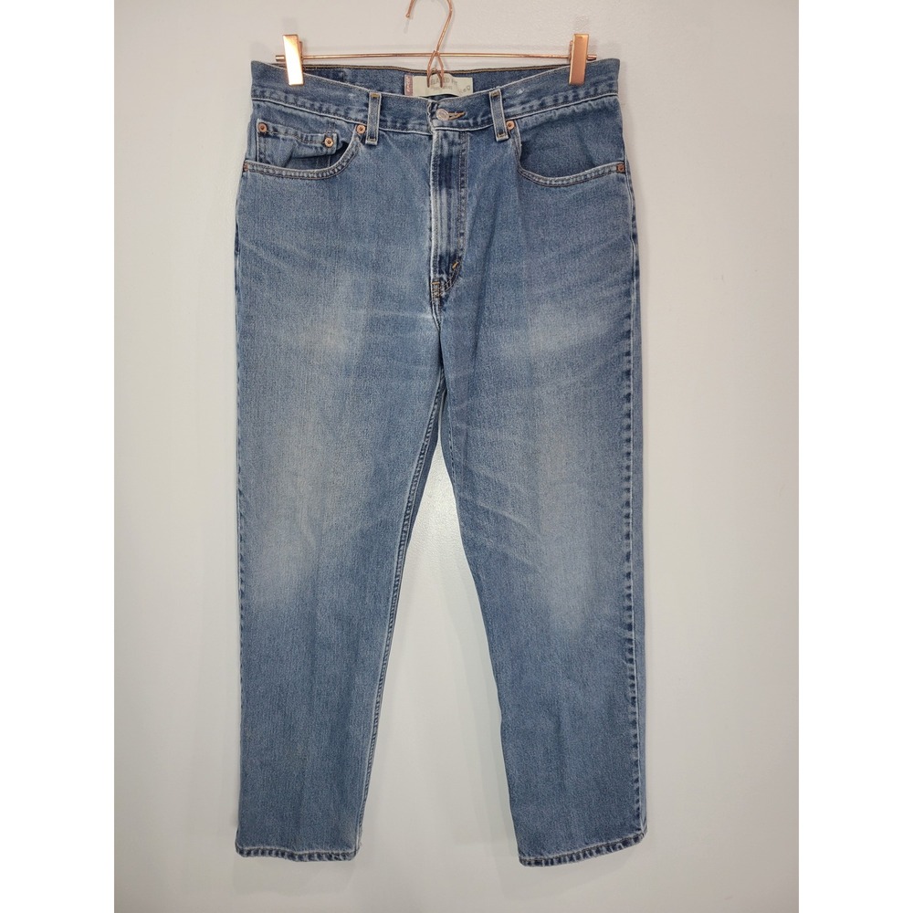 Vintage Levi's 550 Relaxed Fit Jeans Mens 34x32 Medium Wash Blue Tapered Leg